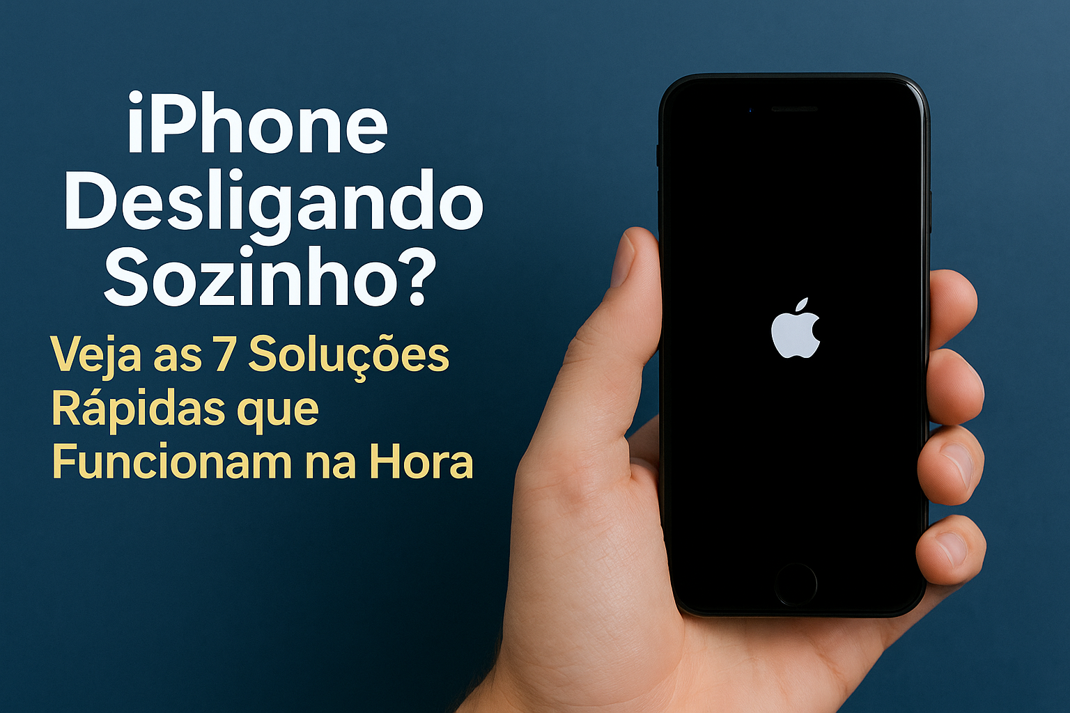 iPhone Desligando Sozinho? Veja as 7 Soluções Rápidas que Funcionam na Hora